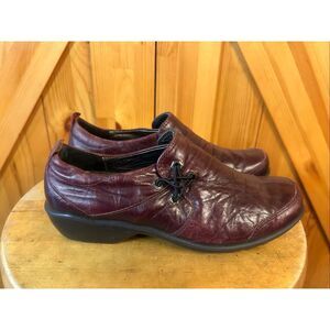 Romika Citylight Women's Loafer Maroon Leather Bootie Size 6.5/ 37